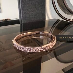 Givenchy Rose Gold Crystal Bracelet